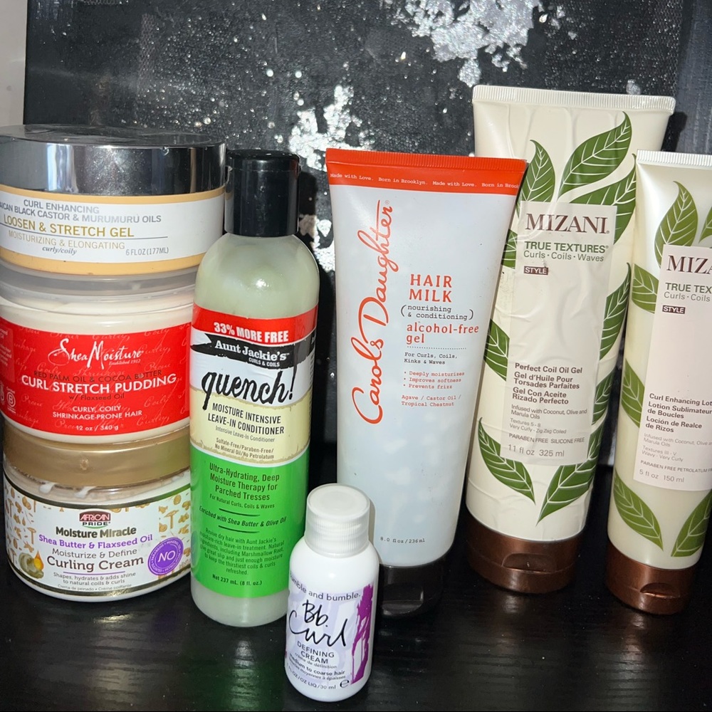 Curly hair styling bundle